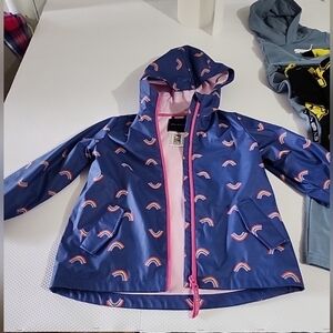 Andy & EvanRainbow Rain Jacket Navy Pre Own Some Light Wear Please See Pictures